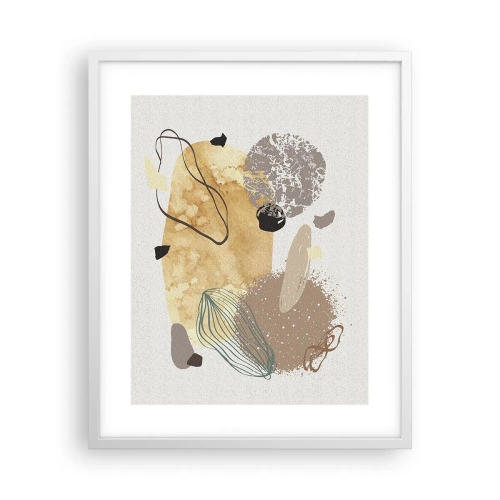 Poster in einem weißen Rahmen - Angewandte Plumkologie - 40x50 cm