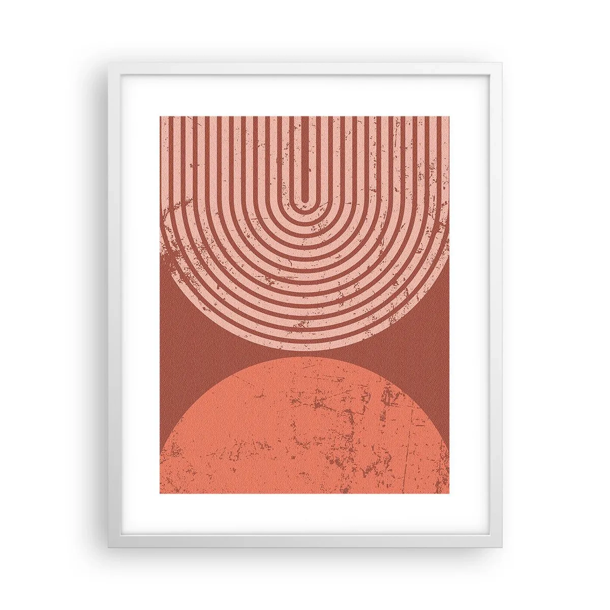 Poster in einem weißen Rahmen - Enge Beziehung - 40x50 cm