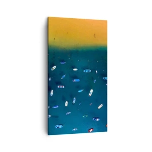 Bild auf Leinwand - Leinwandbild - Feiertagsspiel - 45x80 cm