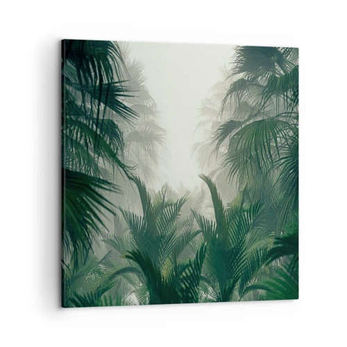 Bild auf Leinwand - Leinwandbild - Tropisches Geheimnis - 50x50 cm