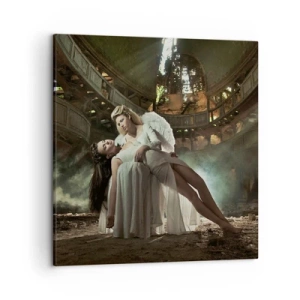 Bild auf Leinwand - Leinwandbild - Der Geist des alten Theaters - 50x50 cm