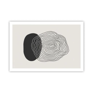 Poster - Dauer und Schwingung - 91x61 cm