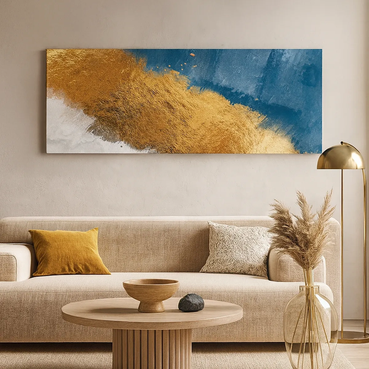 Bild auf Leinwand - Leinwandbild - Farben des Sommers - 30x30 cm