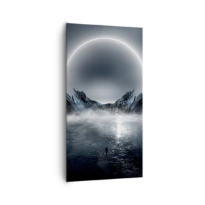 Bild auf Leinwand - Leinwandbild - Ende der Geschichte - 65x120 cm