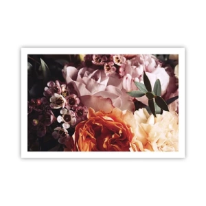 Poster - Eingehüllt in Schönheit - 91x61 cm