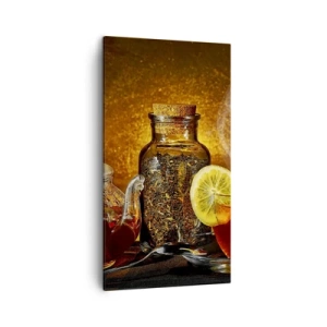 Bild auf Leinwand - Leinwandbild - Im Stil der niederländischen Meister - 45x80 cm