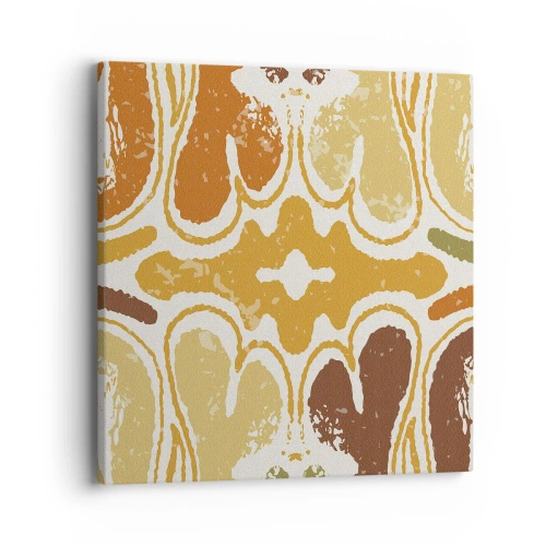 Bild auf Leinwand - Leinwandbild - Sentimentale Abstraktion - 40x40 cm