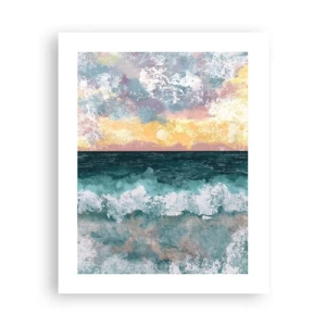 Poster - Wasser, Licht, Luft - 40x50 cm