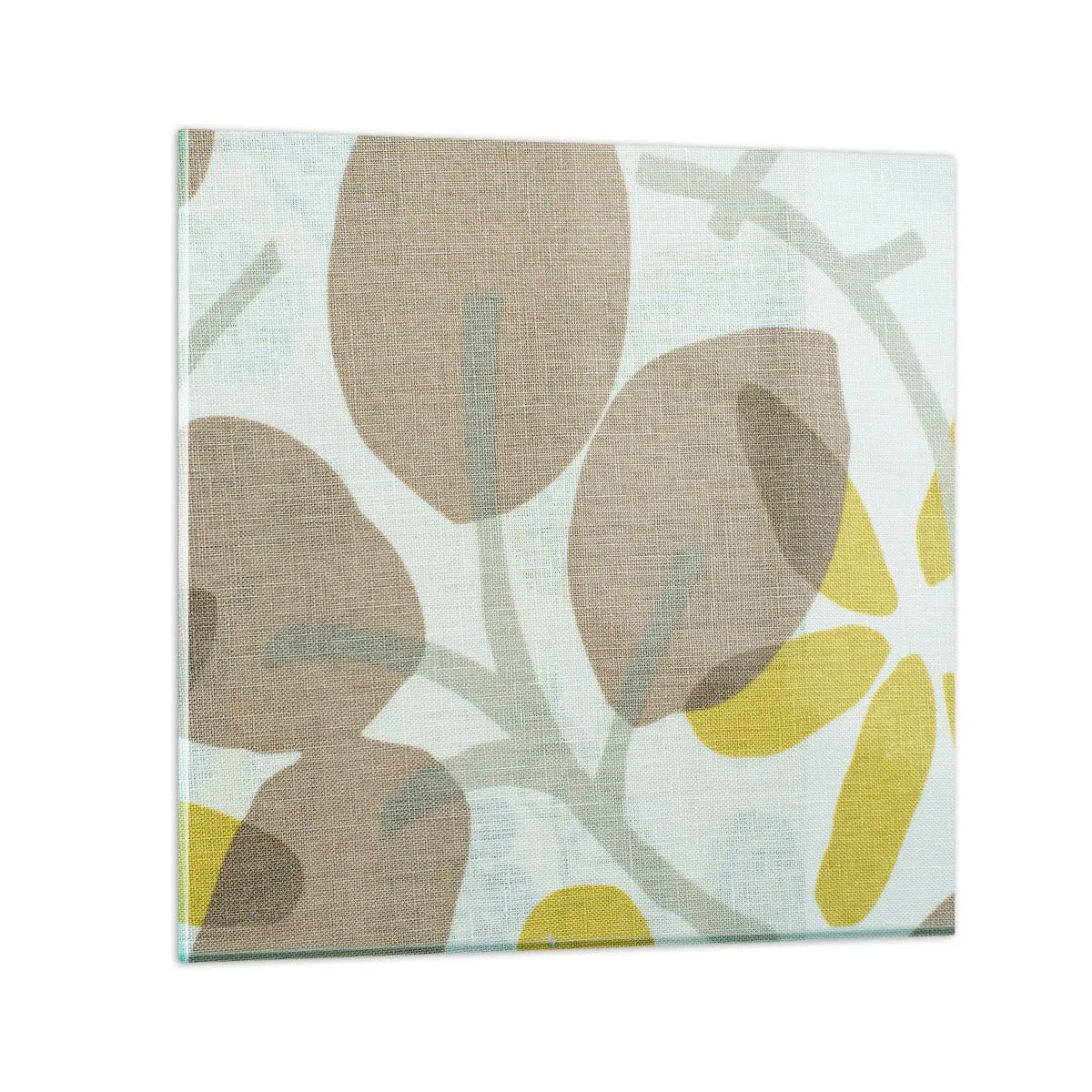 Glasbild - Bild auf glas - Komposition in voller Sonne - 60x60 cm