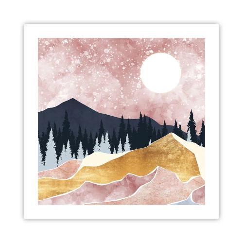 Poster - Nachtwache - 50x50 cm