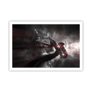 Poster - In den Dämpfen des Jazz - 91x61 cm