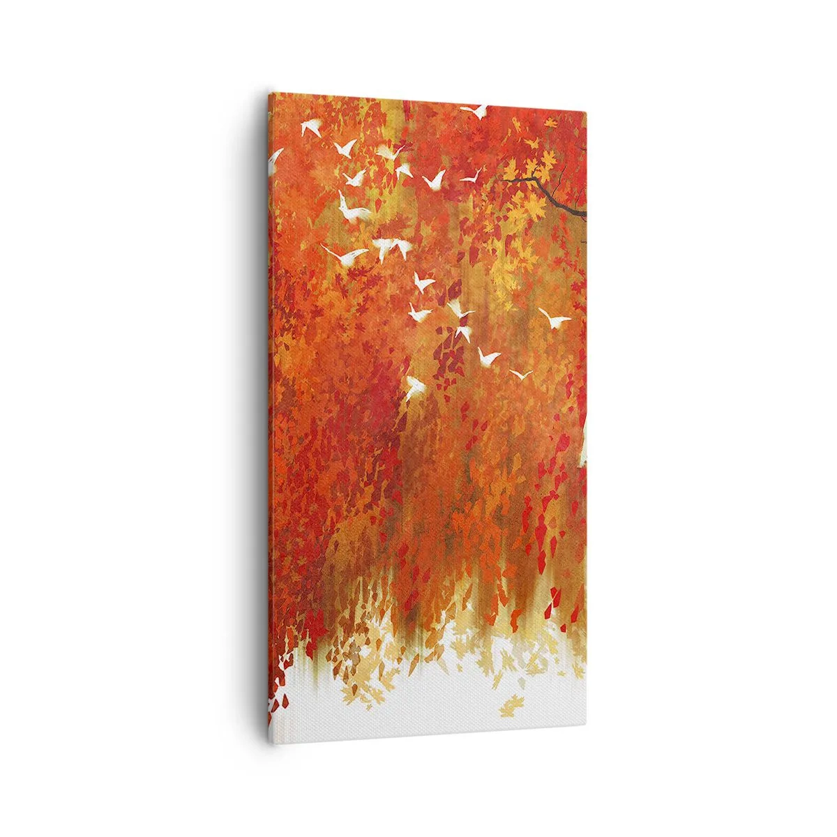 Bild auf Leinwand - Leinwandbild - Wird er mit ihnen fliegen? - 55x100 cm