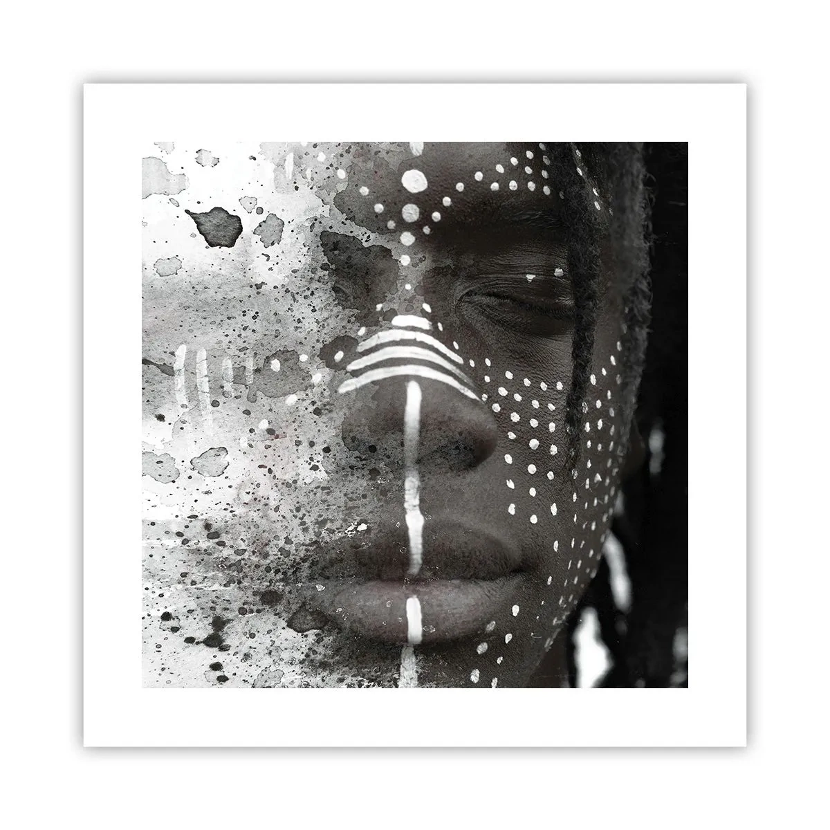 Poster - Entdecke den Urgeist - 40x40 cm