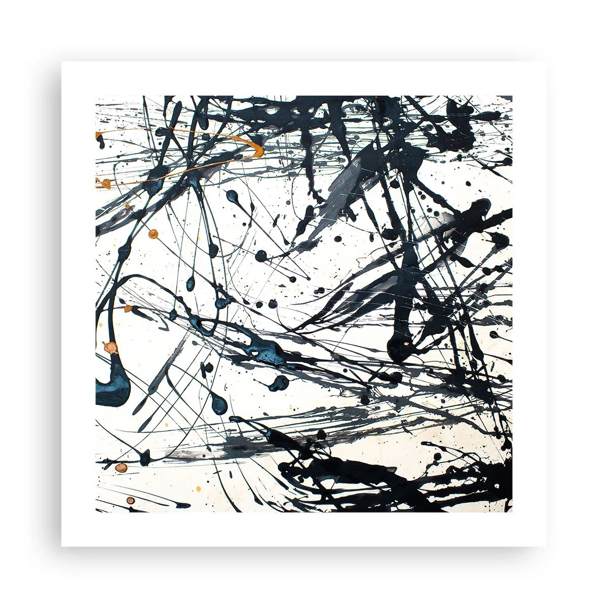 Poster - Expressionistische Abstraktion - 50x50 cm