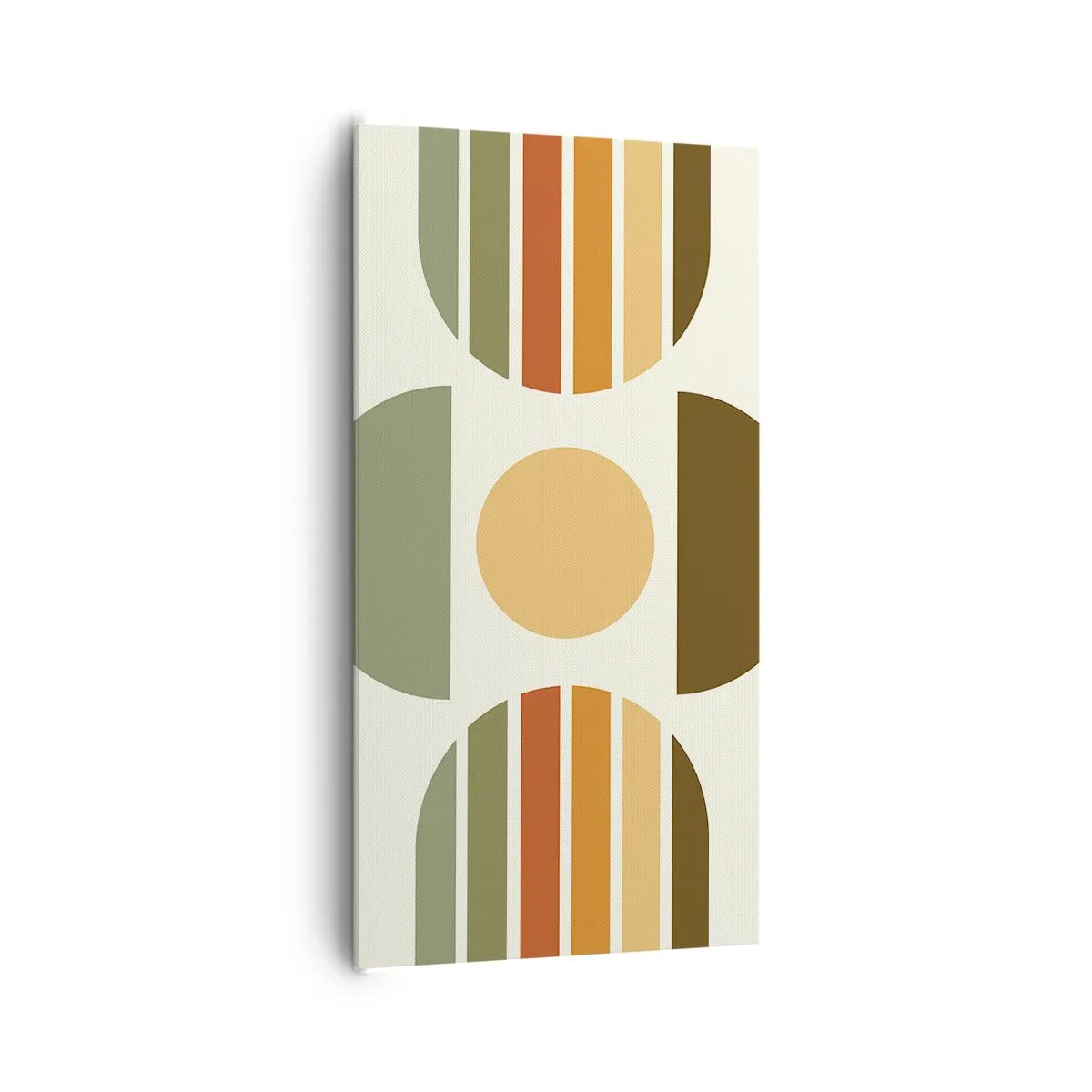 Bild auf Leinwand - Leinwandbild - In Erdtönen - 65x120 cm