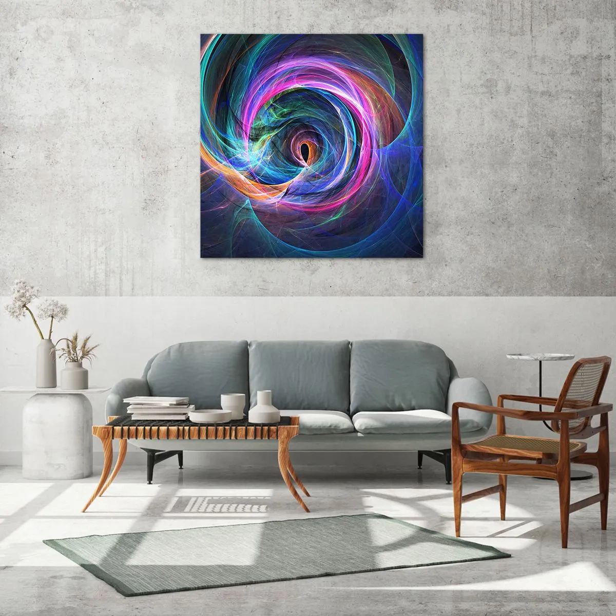 Glasbild - Bild auf glas - Wohin wirst du mich bringen? - 30x30 cm