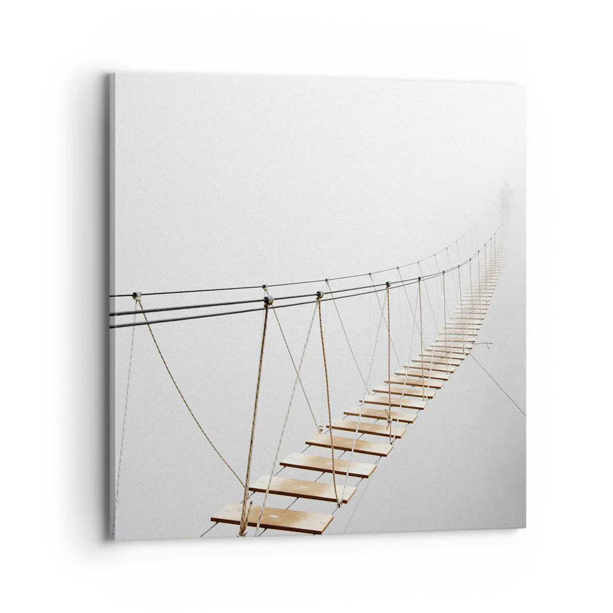 Bild auf Leinwand - Leinwandbild - Wohin wird es dich führen? - 70x70 cm