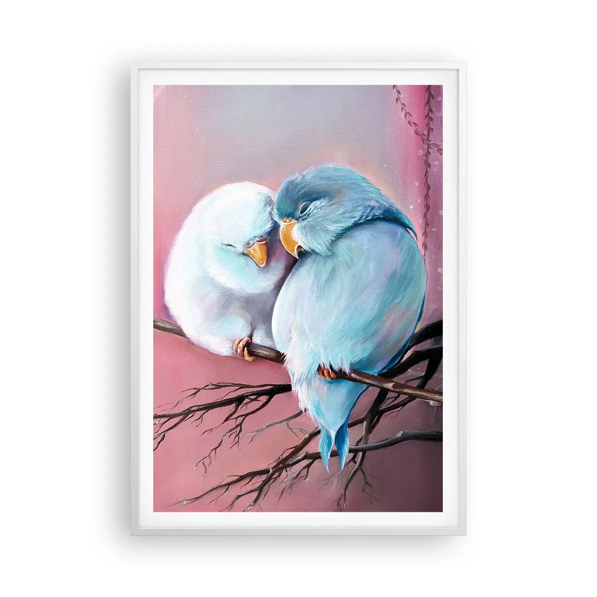 Poster in einem weißen Rahmen - Was kann ich hier hinzufügen? ... - 70x100 cm