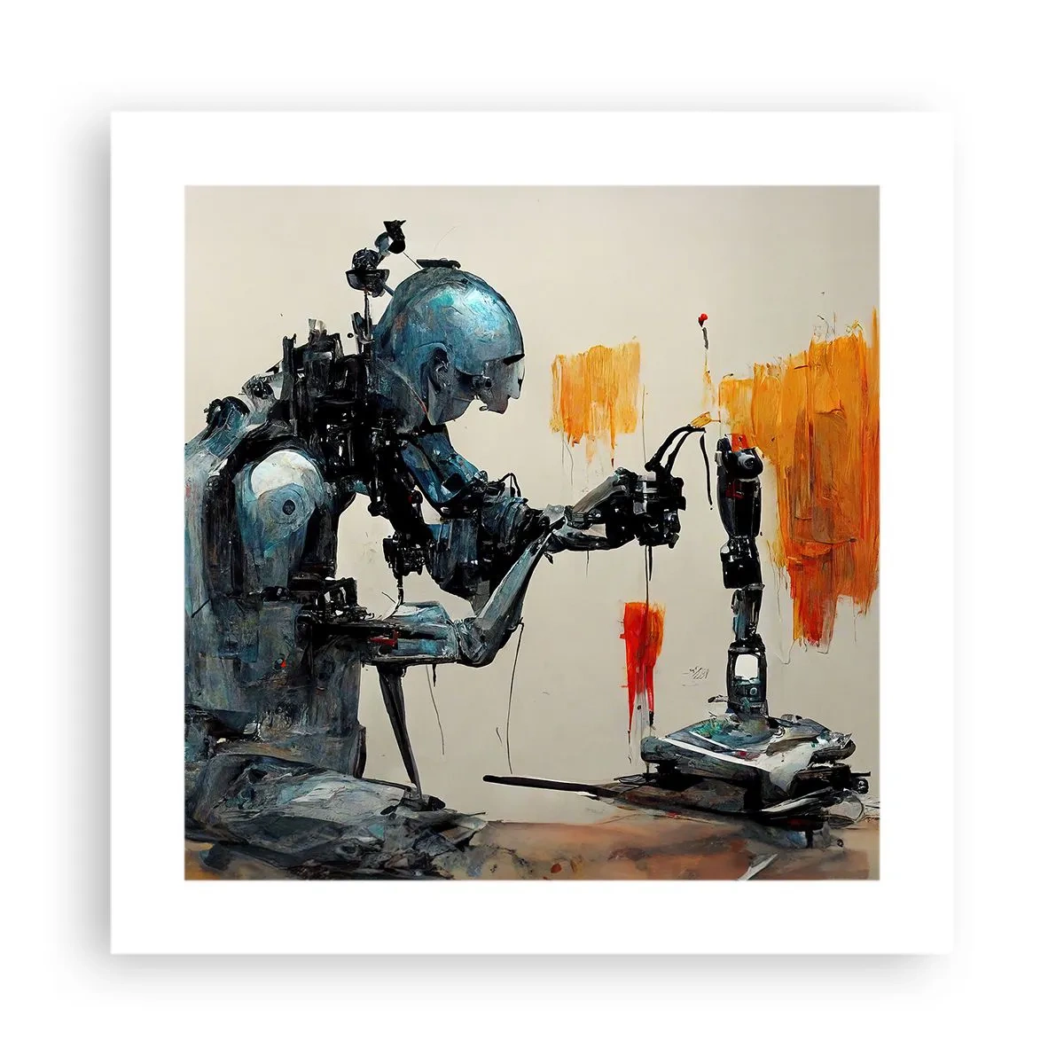 Poster - Schon morgen… - 40x40 cm