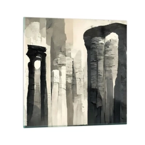 Glasbild - Bild auf glas - Majestät der Antike - 60x60 cm