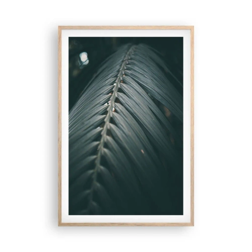 Poster in einem Rahmen aus heller Eiche - Die Präzision der Natur - 61x91 cm