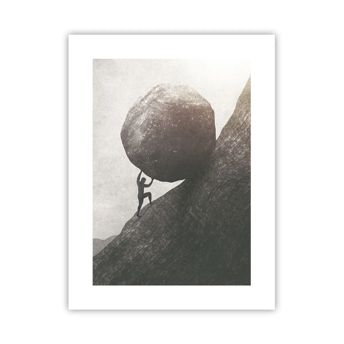 Poster - Ich glaube wider alle Hoffnung - 30x40 cm