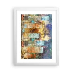 Poster in einem weißen Rahmen - Sonnige Metropole - 30x40 cm