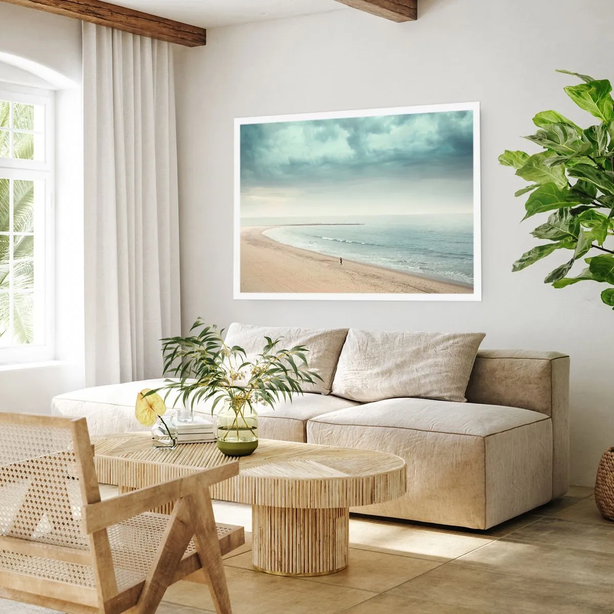 Poster - Auf der Suche nach Frieden - 91x61 cm