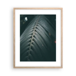 Poster in einem Rahmen aus heller Eiche - Die Präzision der Natur - 40x50 cm