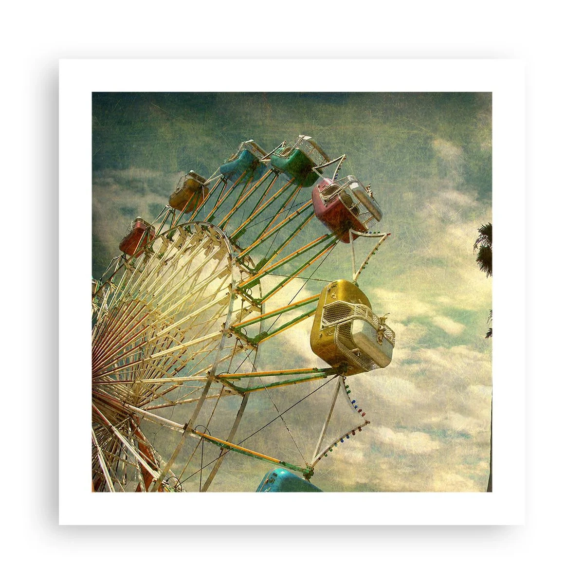 Poster - Es wird Spaß geben ... - 50x50 cm