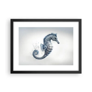 Poster in einem schwarzem Rahmen - Subtiler Witz der Natur - 40x30 cm