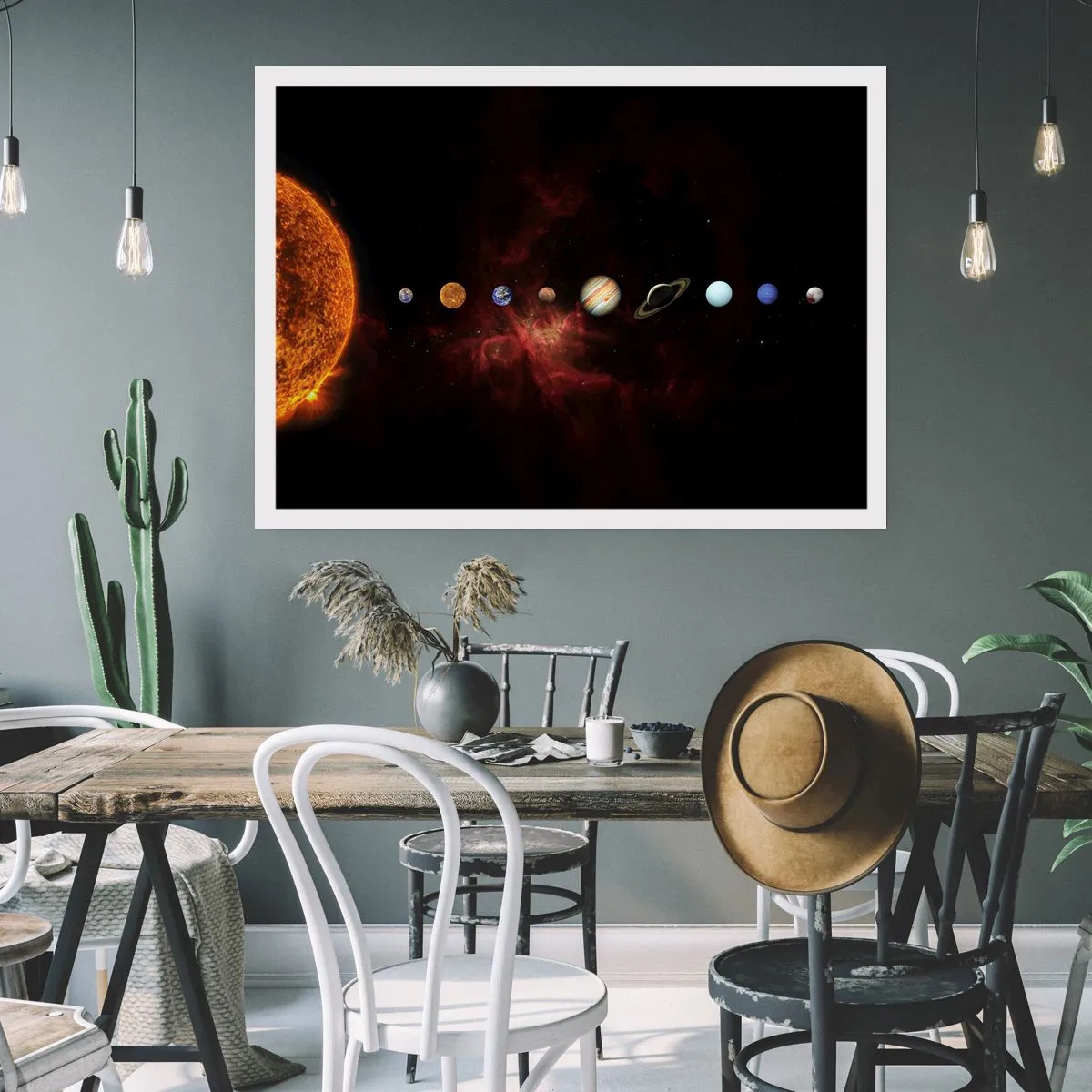 Poster - Unsere Nachbarschaft - 91x61 cm