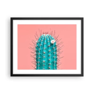 Poster in einem schwarzem Rahmen - Schau einfach hin - 50x40 cm