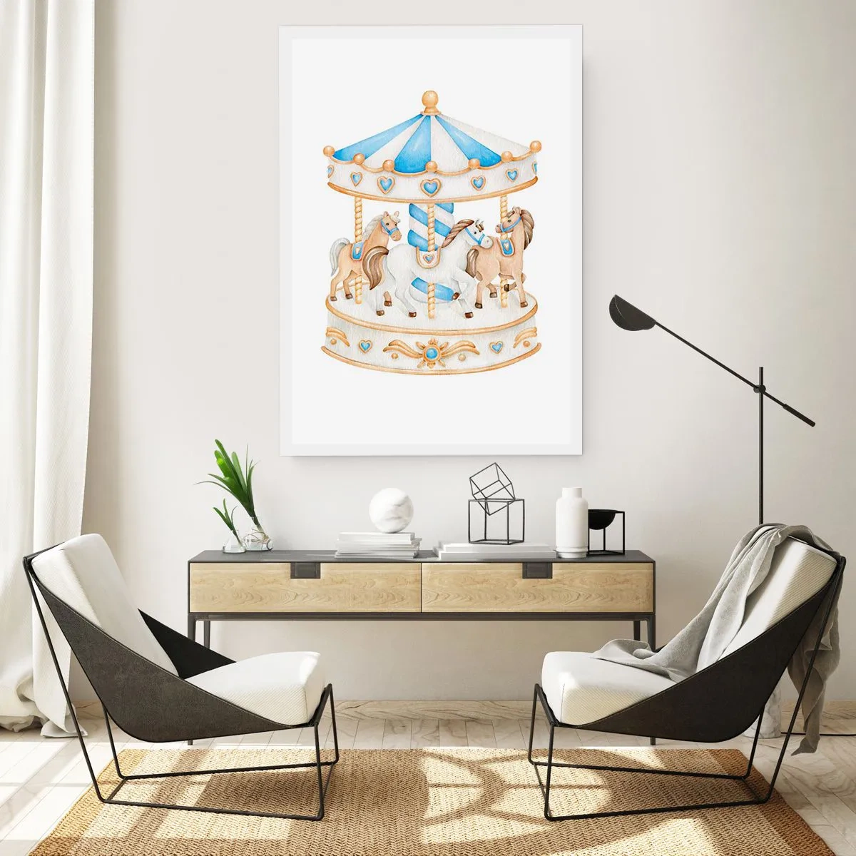 Poster - Süße Kindheit - 61x91 cm