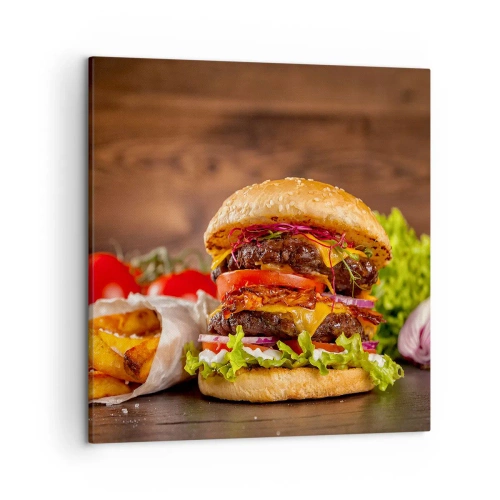 Bild auf Leinwand - Leinwandbild - Die verbotene Frucht - 50x50 cm