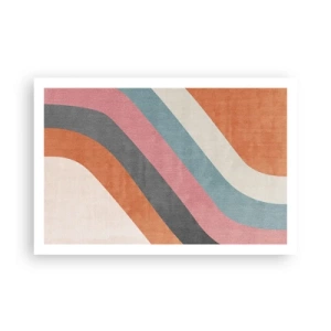 Poster - Diagonale Komposition – Bewegung - 91x61 cm