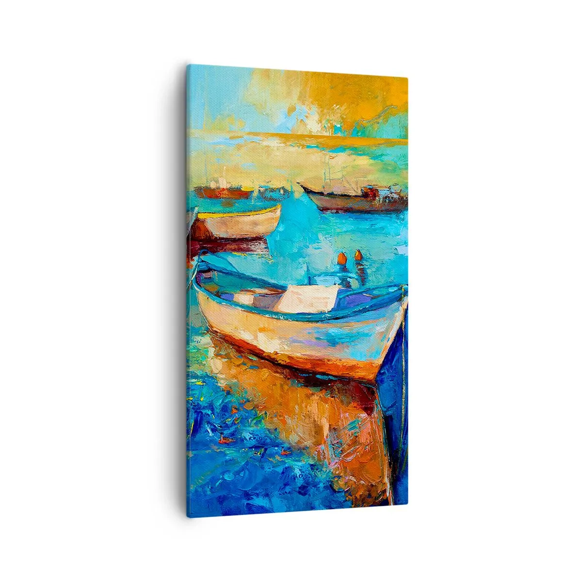 Bild auf Leinwand - Leinwandbild - In der südlichen Bucht - 55x100 cm