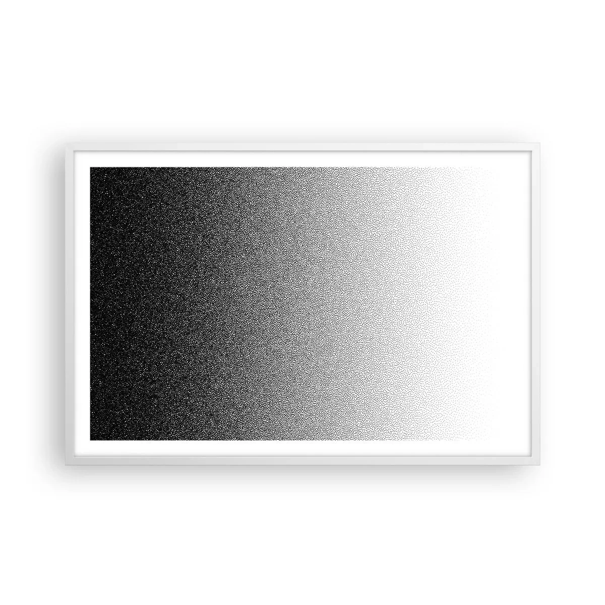 Poster in einem weißen Rahmen - Dem Licht entgegen - 91x61 cm