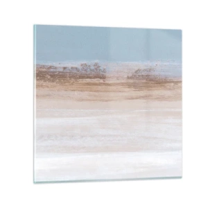 Glasbild - Bild auf glas - Mehrdeutige Landschaft - 60x60 cm