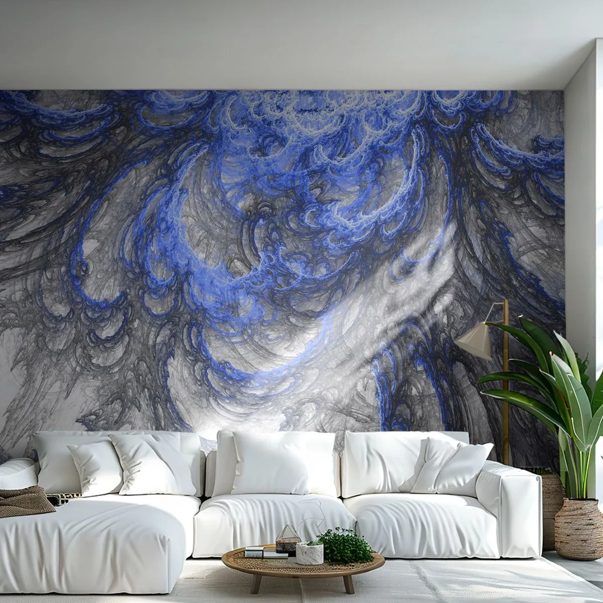 Fototapete Standard Eco - Die Geburt einer Welle - Abstraktion, Stück, Modernes Muster - 450x315 cm