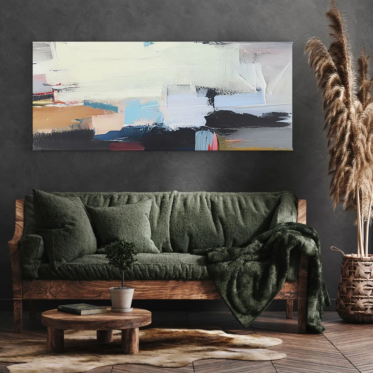 Bild auf Leinwand - Leinwandbild - Gibt es eine Methode? - 100x40 cm