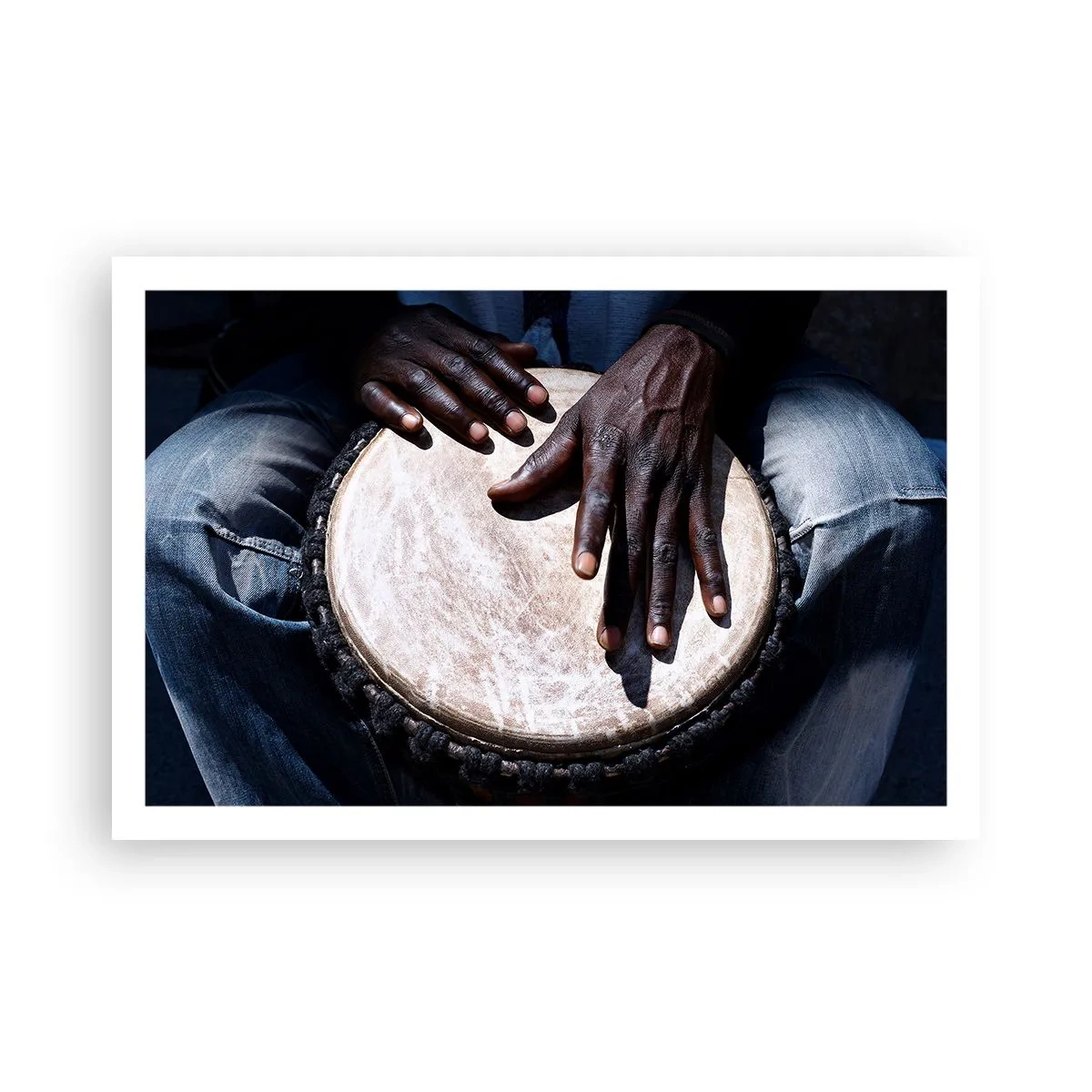 Poster - Lebe in deinem eigenen Rhythmus - 91x61 cm