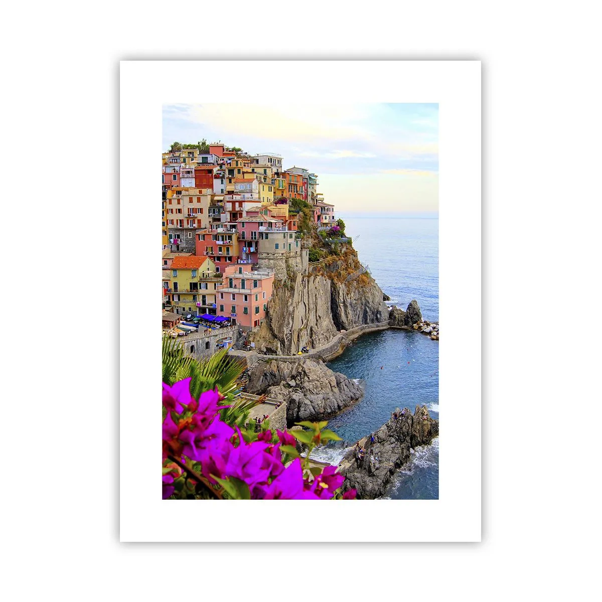 Poster - Lachende Stadt - 30x40 cm