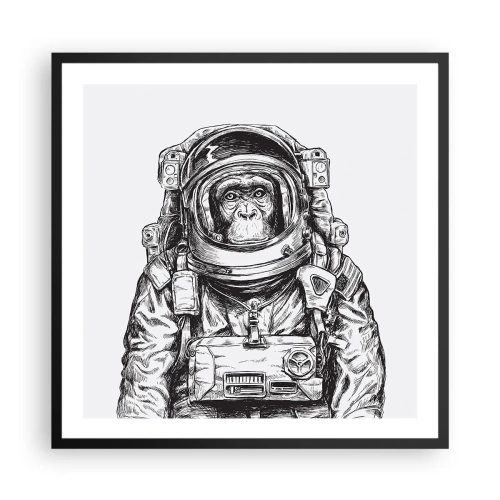 Poster in einem schwarzem Rahmen - Alternative Evolution - 60x60 cm