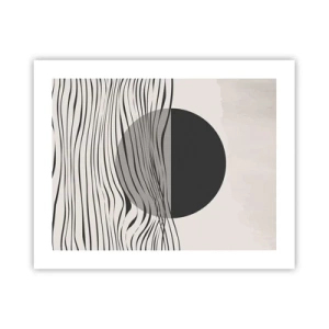 Poster - Halbe Komposition - 50x40 cm