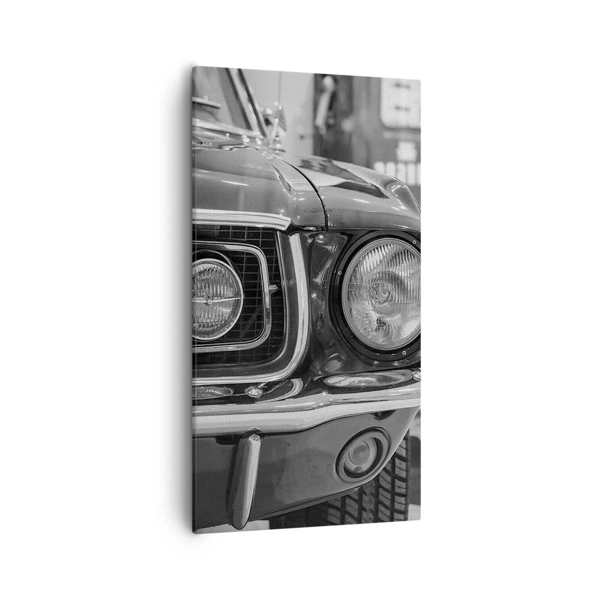 Bild auf Leinwand - Leinwandbild - Wilder Ritt - 55x100 cm