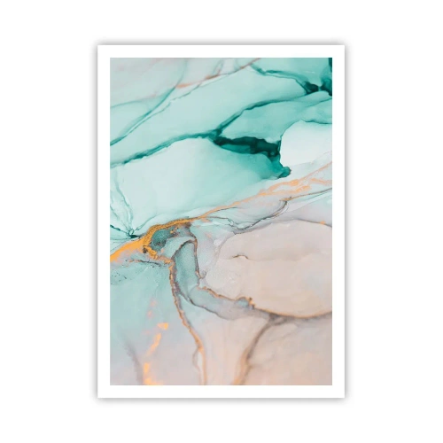 Poster - Ein Tanz der Formen und Farben - 70x100 cm