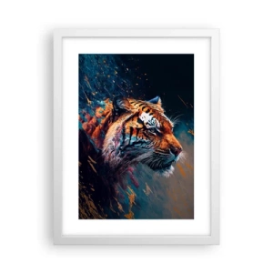 Poster in einem weißen Rahmen - Wilde Schönheit - 30x40 cm