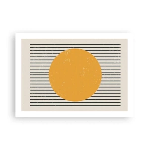 Poster - Die Kraft der Einfachheit - 70x50 cm