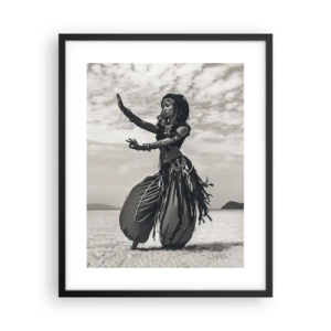 Poster in einem schwarzem Rahmen - Der Tanz der südlichen Inseln - 40x50 cm